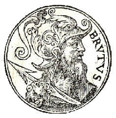 Brutus, the mythological founder of London